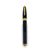 S. T. Dupont Orpheo (Largest Size) Black Chinese Lacquer Fountain Pen - Extra Fine 18kt Gold Nib