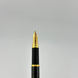 Waterman Exclusive Green Marble circa 1990 gold nib 18K  - Fountain Pen