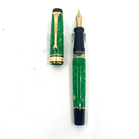 Aurora Optima Primavera Marbled Green Limited Edition Fountain Pen