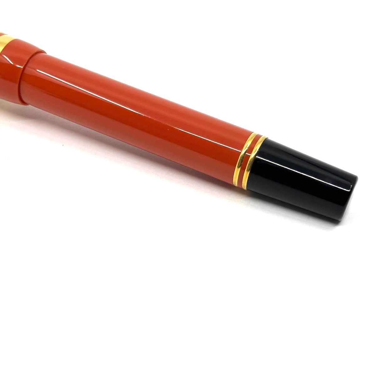 Parker International  Duofold Orange Fountain  Pen