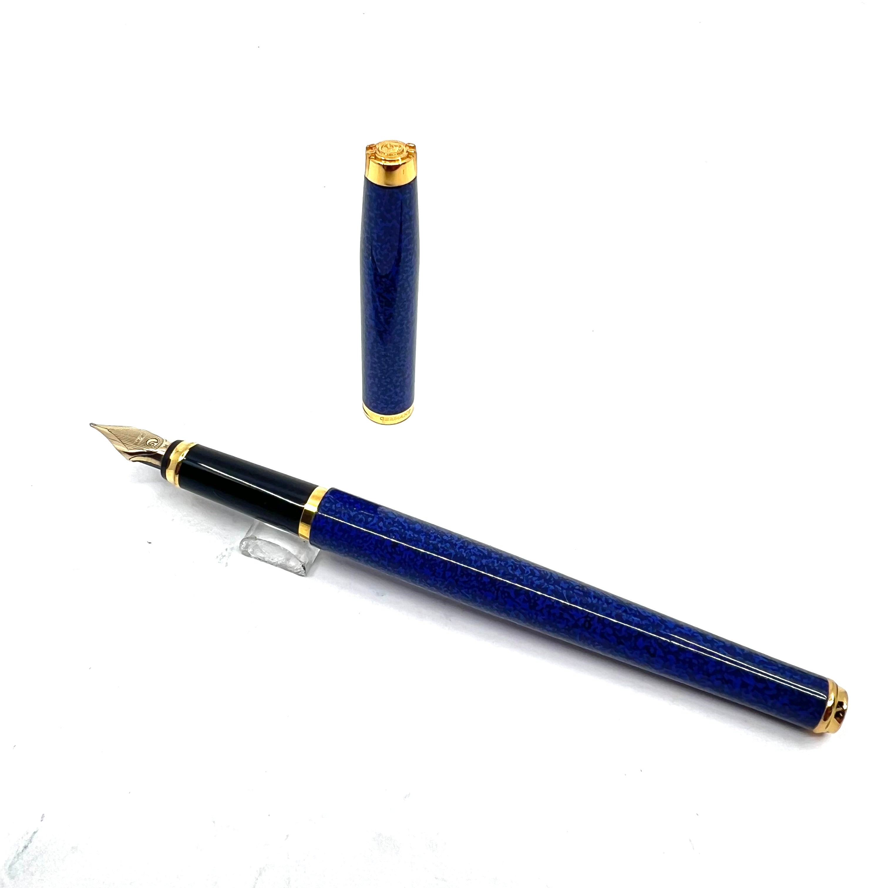Elysee (France) En Vogue Laque Lapis Fountain Pen (1991