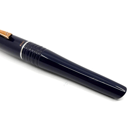 Pilot Blue Lacquered Bamboo Design Fountain Pen