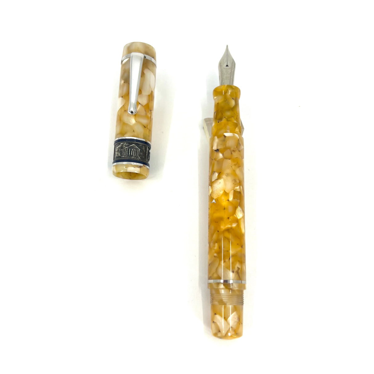 Delta Pantheon Limited Edition Fountain Pen - Medium 18kt Gold Nib