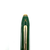 Cross Townsend Green Jade Gold dust 22K  Fountain Pen - Circa 1990