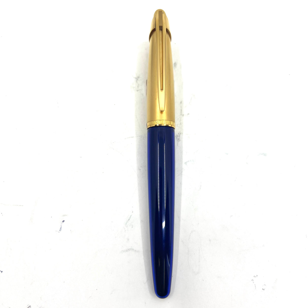 Waterman Edson Blue Translucent Fountain Pen