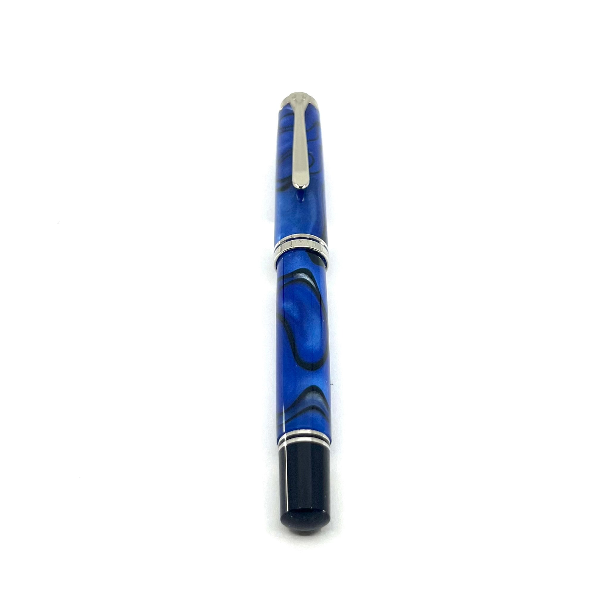 Pelikan M805 Mニブ ヴァイブラントブルー 万年筆 Pelikan ペリカン 万年筆 スーベレーン M805 ヴァイブラントブルー Mの
