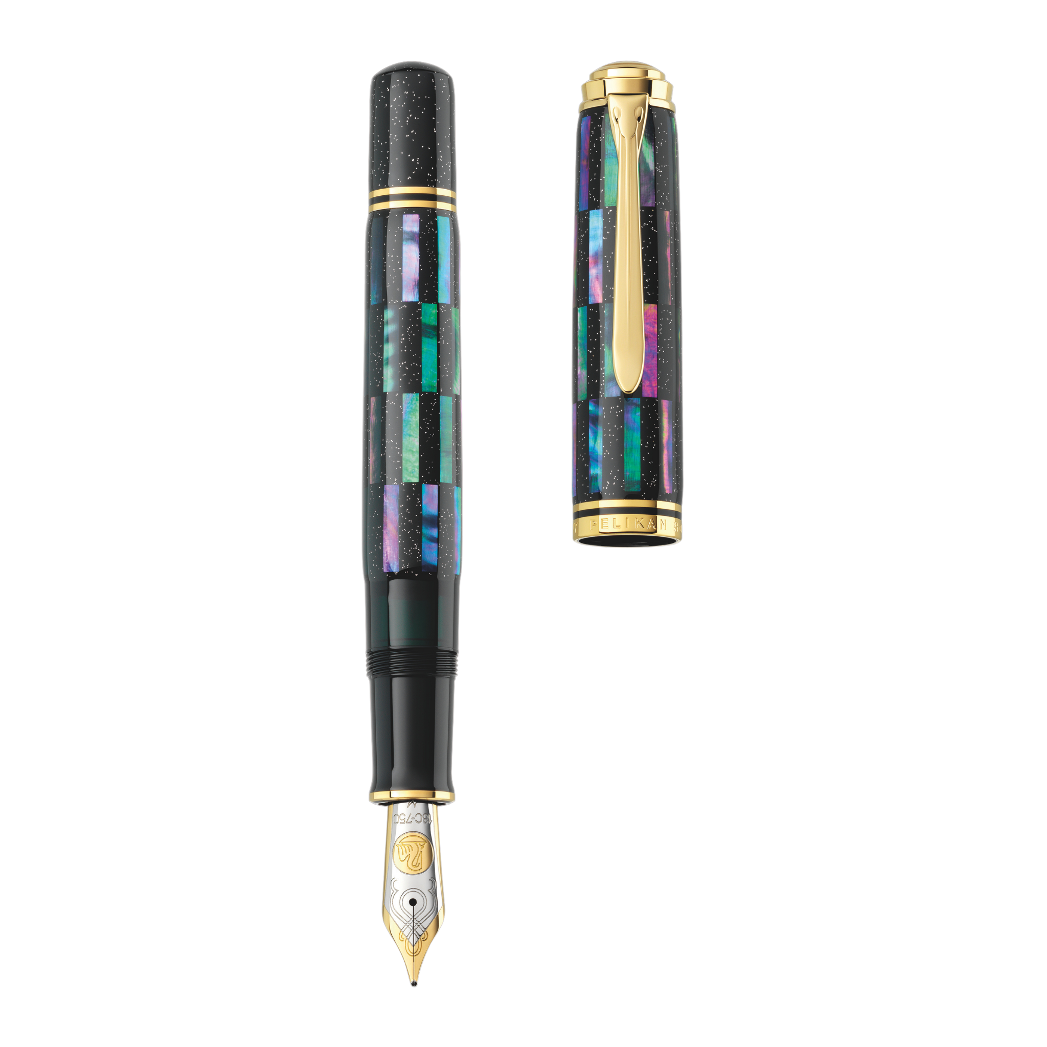 Pelikan Limited Edition M1000 Raden Black Infinity Fountain Pen ...