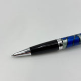 Monteverde Mini Jewelria Acrylic Blue Line - Ballpoint