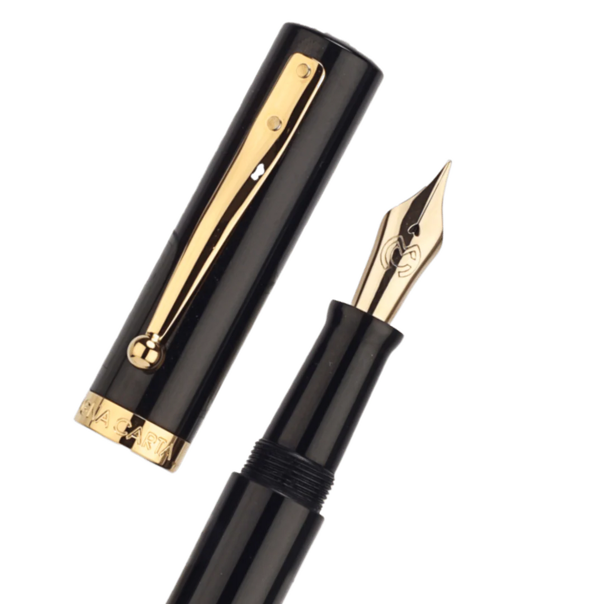 Magna Carta Mag 600 Black Nikko Ebonite Fountain Pen