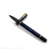 Waterman Laureat Royal Blue/Black Marble Rollerball