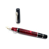 Krone Helios Fountain Pen - Celluloid Barrel & Pearlized Resin Cap