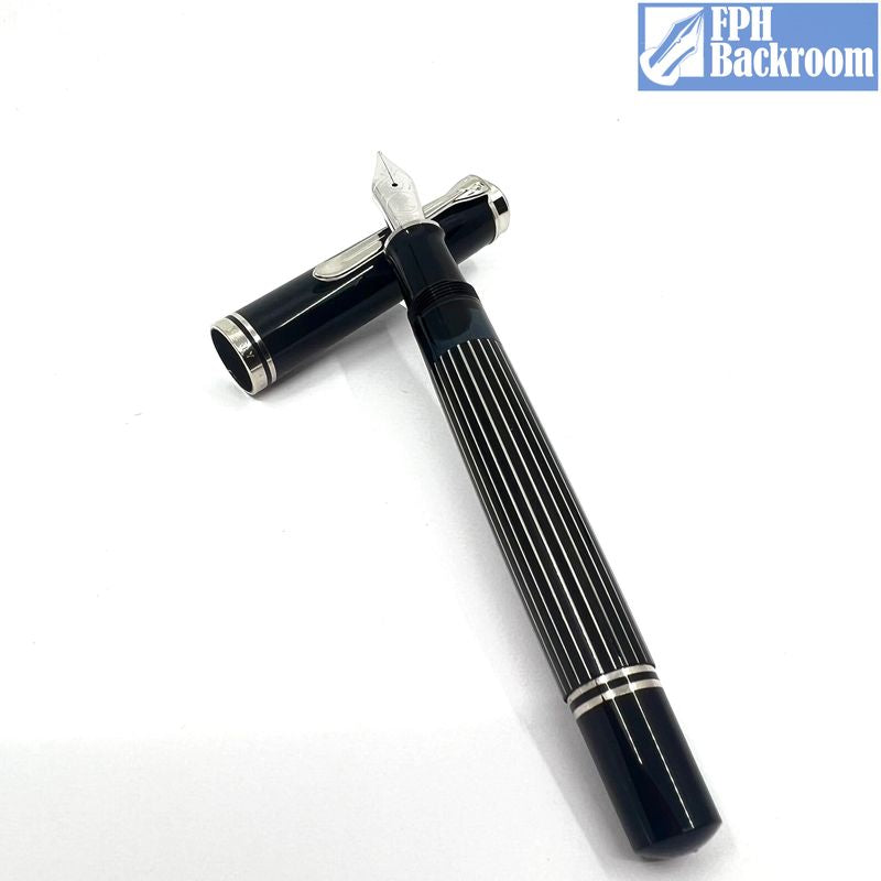 Pelikan M815 Black Metal Striped Fountain Pen – Fountain Pen Hospital