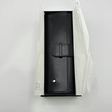 Montblanc Traveller Leather travel case Black - top quality !
