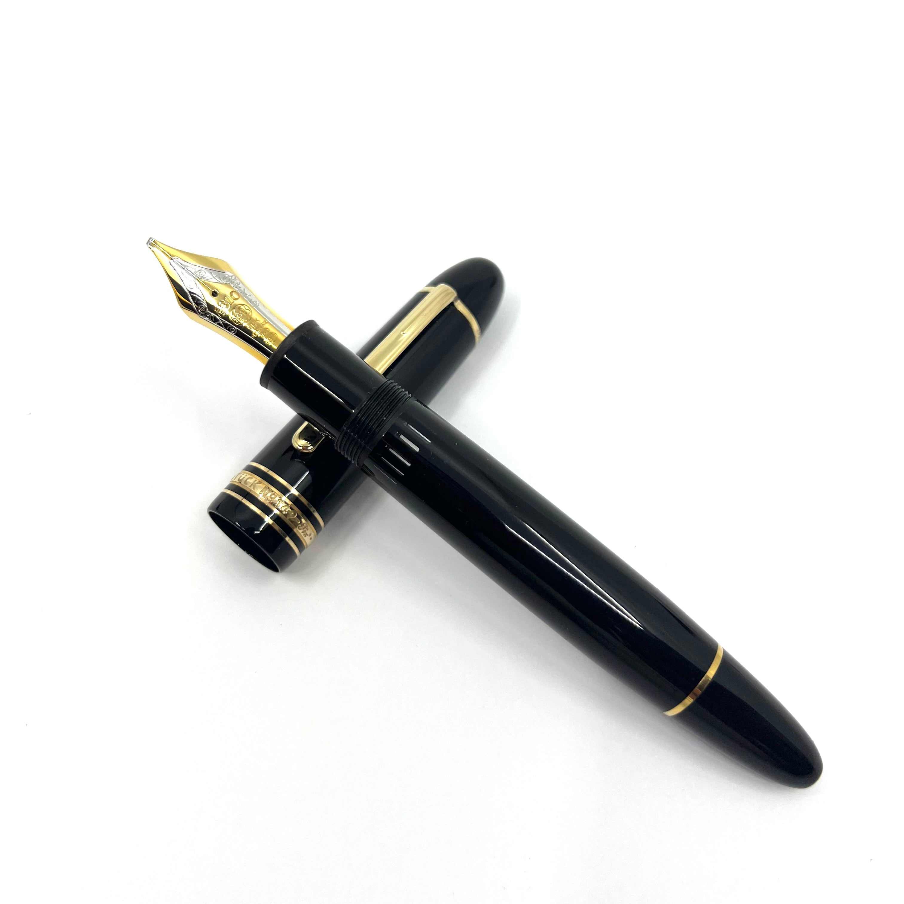筆記具 montblanc 149 Montblanc Meisterstuck Fountain Pen - 149 The Origin Black