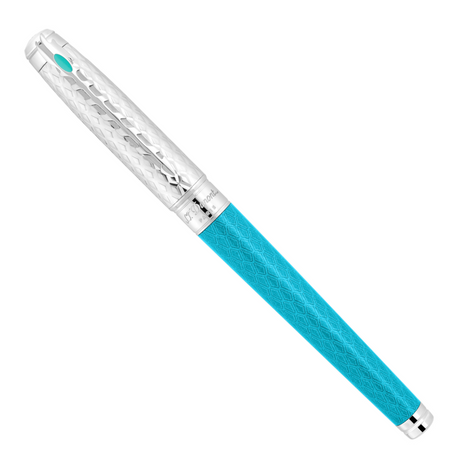 ST Dupont Game of Thrones Line D Eternity Rollerball Pen (Ice Blue)