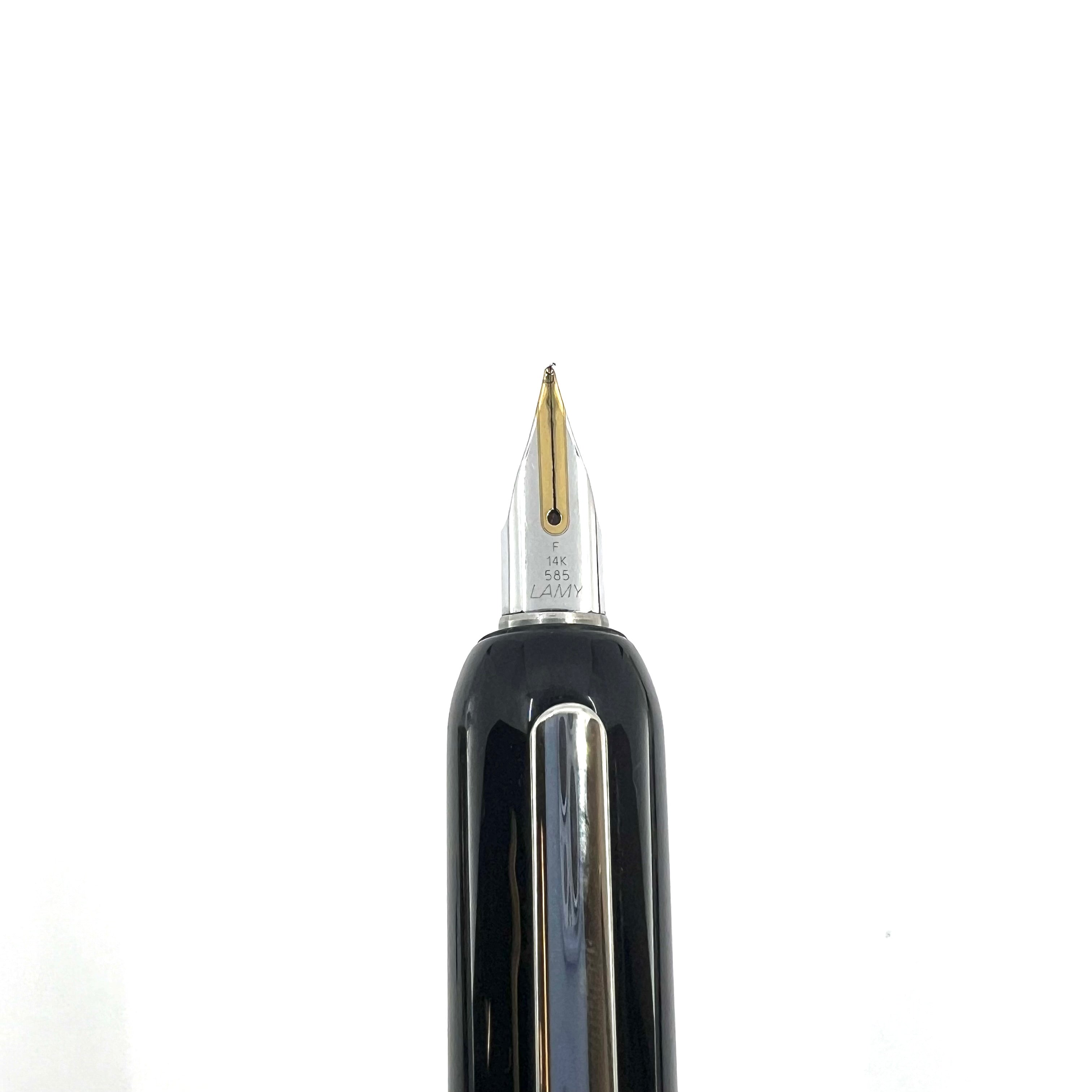 Lamy Dialog 3 Piano Black Retractable Nib Fountain Pen -Fine 14kt