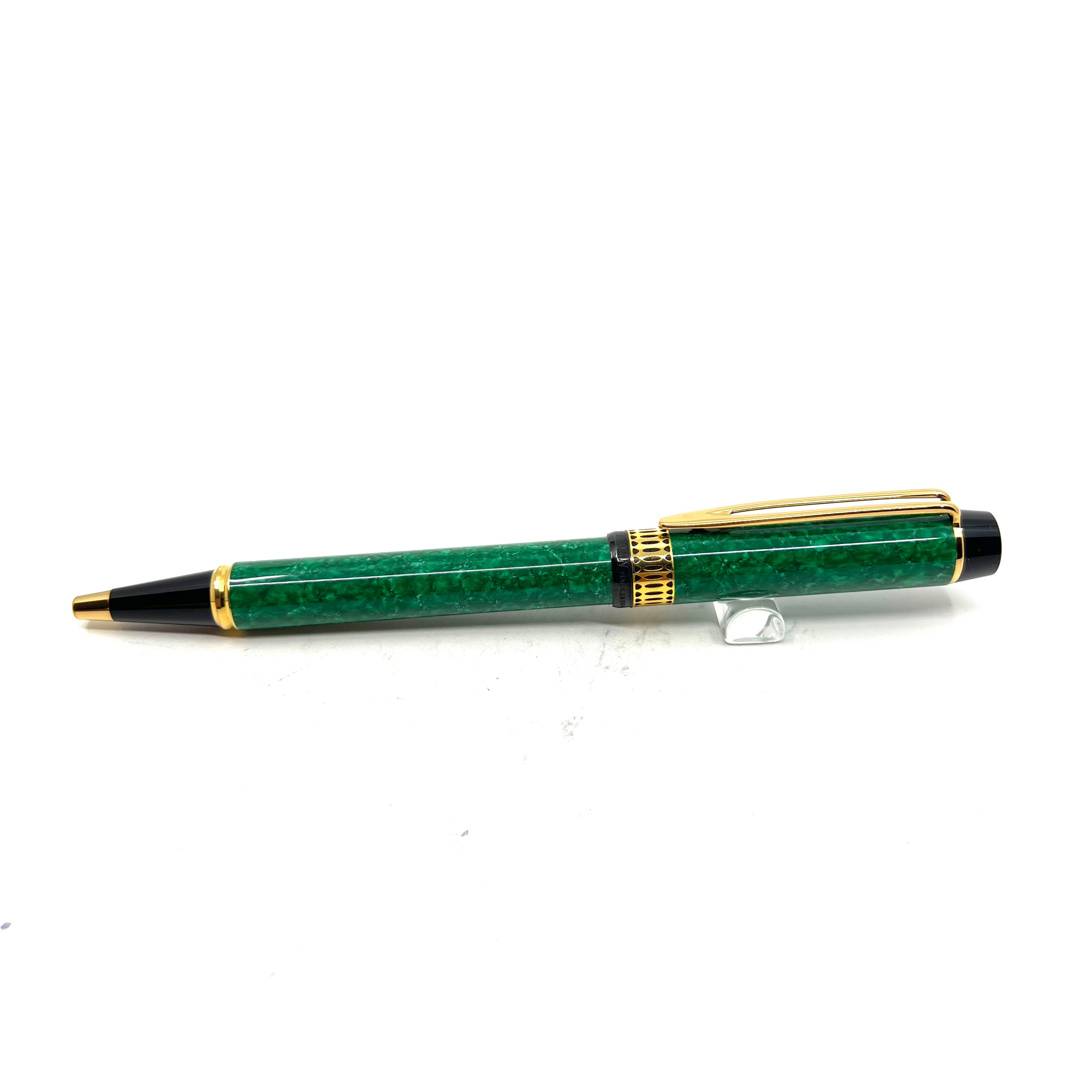 Waterman Patrician Green Marble Ballpoint Pen – Fountain Pen Hospital