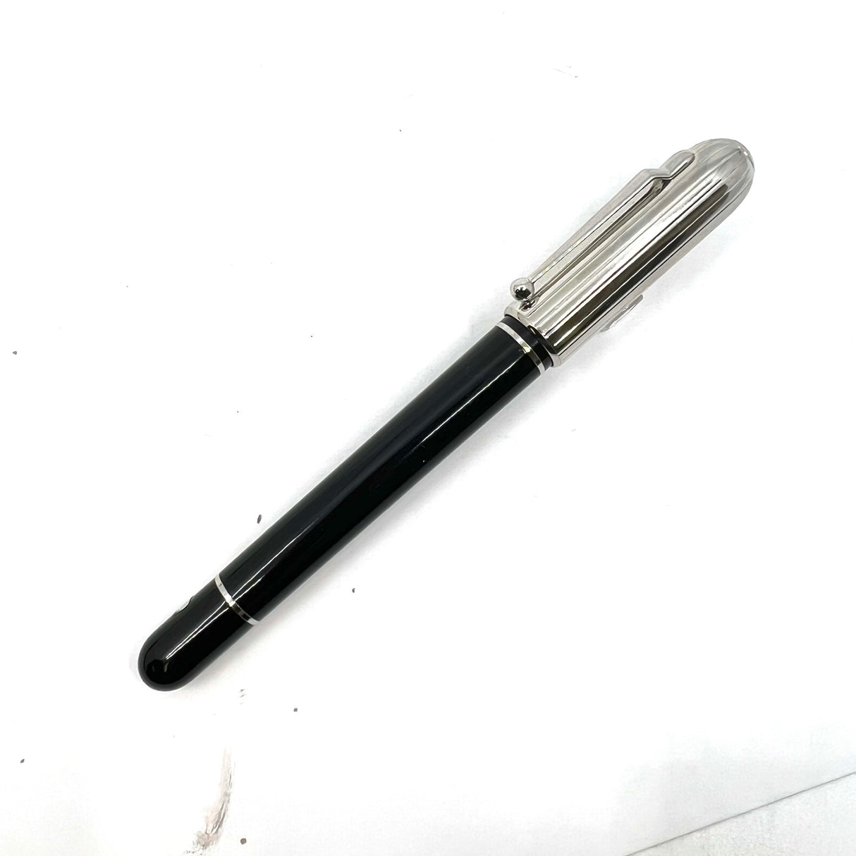 Dunhill Sidecar Fountain Pen - Palladium Plated Cap