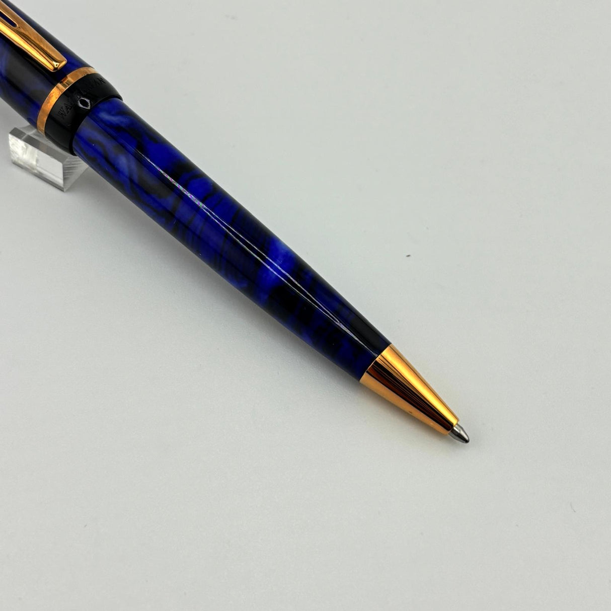 Waterman Phileas Blue Marble Set - Rollerball and Ballpoint