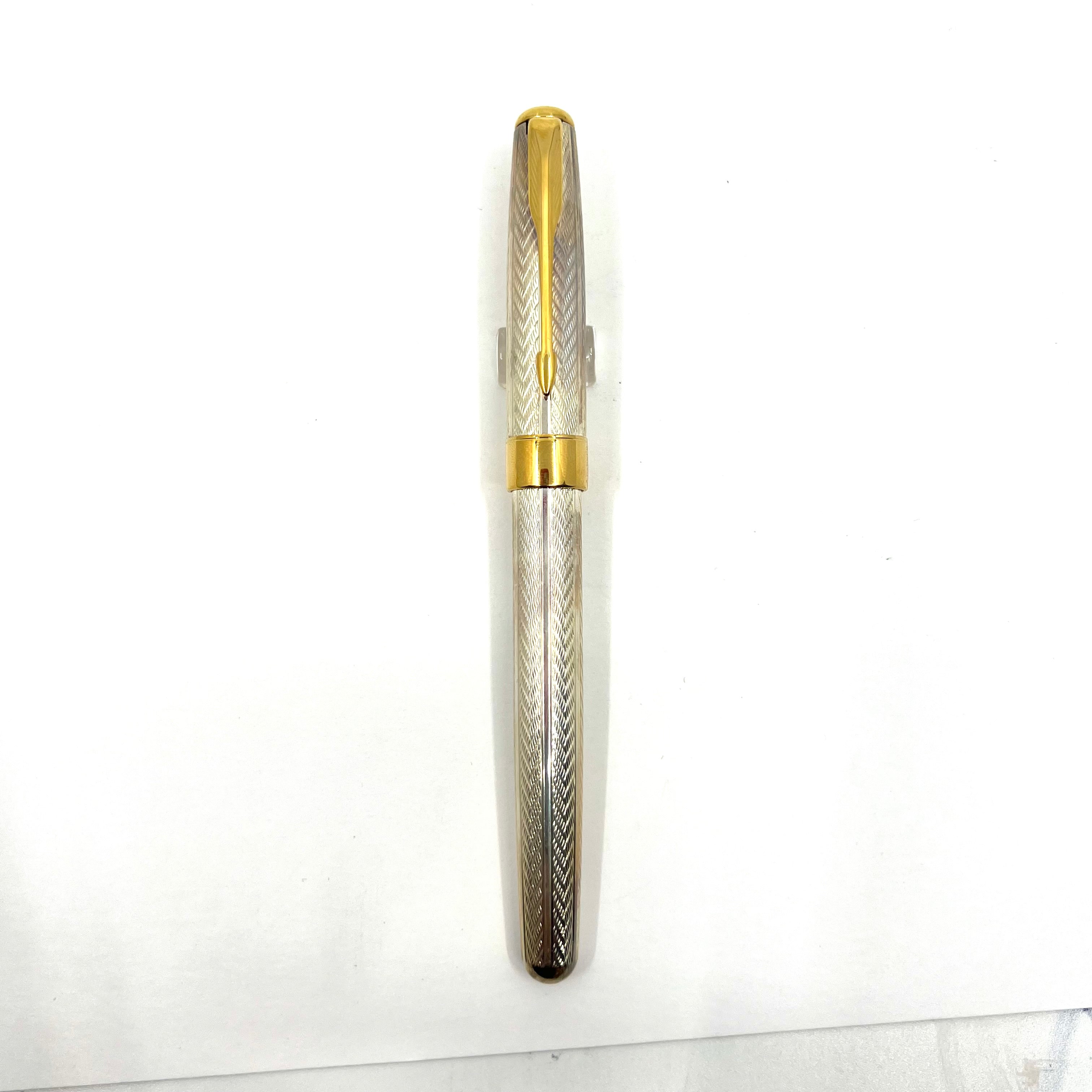 Parker Sonnet Fougere Sterling Silver Fountain Pen – Fountain Pen