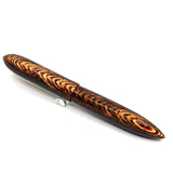 Oldwin (Paris) Torpedo Bronze Arco Spina (Fish Bone) Pattern  Celluloid LE Fountain Pen