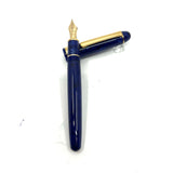 Platinum #3776 Celluloid Marbled Midnight Blue Ocean Fountain Pen