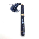 OMAS Princess Paragon Extra Blue Royale Celluloid Fountain Pen - Medium 18kt Gold Nib