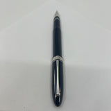 OMAS  Blue #360  Triangulated Fountain Pen   - Medium 18kt Gold  Nib