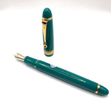 Pilot Custom 743 Verdigris Fountain Pen - Extra Fine #15 14kt Gold Nib