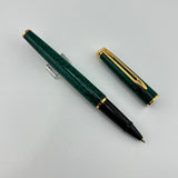 Waterman Hemisphere Acqua Marble Green Set - Ballpoint and Rollerball