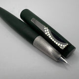 Lamy #2000 "Pine" Limited Edition - Brushed Dark Green Polycarbonate Fountain Pen   - Fine 14kt Gold Nib