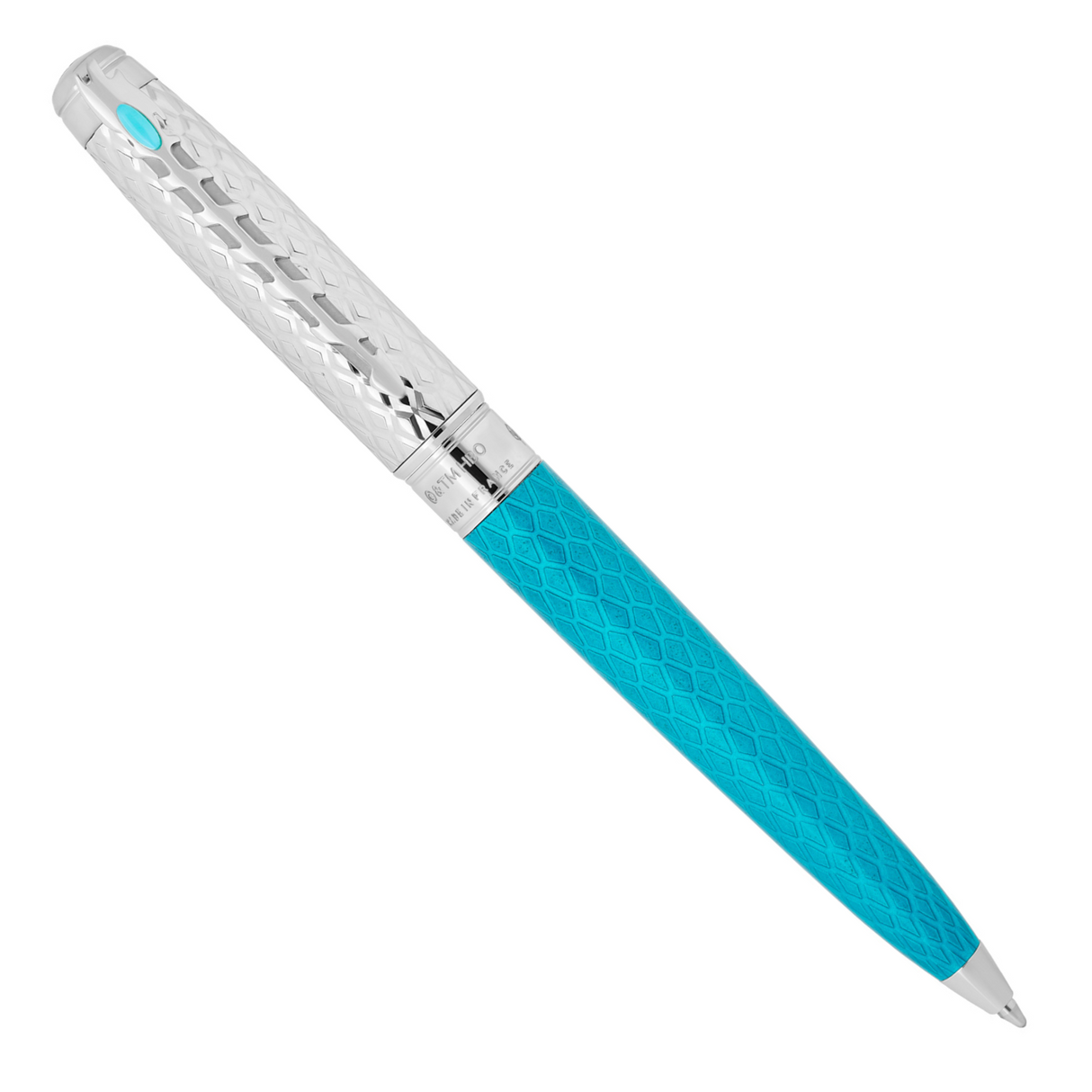 ST Dupont Game of Thrones Line D Eternity Ballpoint Pen (Ice Blue)