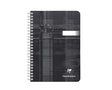 Clairefontaine Classic Notebooks Black Ruled 6 x 8 1/4 in. 180 Pages Wirebound Notebook