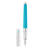 ST Dupont Game of Thrones Line D Eternity Fountain Pen (Ice Blue)