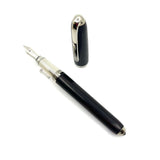 Louis Cartier Dandy Ebony Wood Body - Limited Edition  Fountain Pen - Fine 18kt Gold Nib