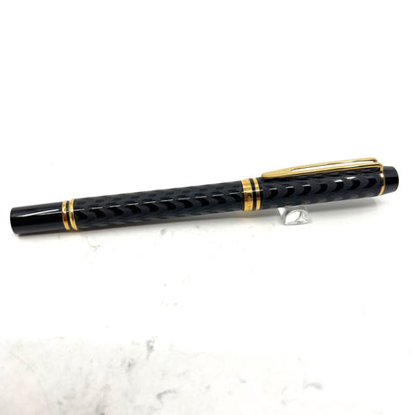 Waterman Man 100 Opera Chased Black Rollerball