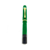 Pelikan "1935 Originals of their Time" Green Jade Celluloid Limited Edition Fountain Pen - Broad 18kt Gold  Nib
