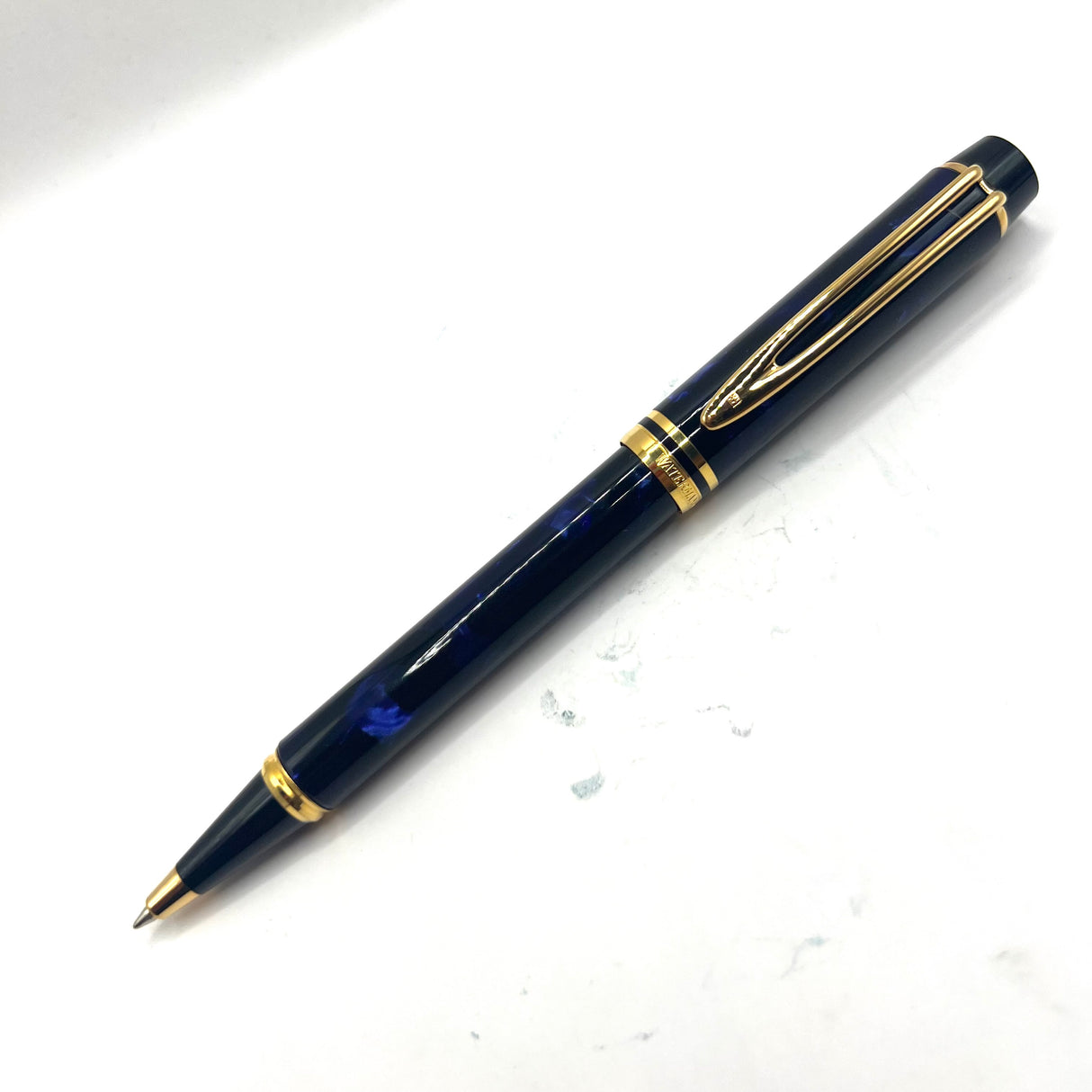 Waterman Rhapsody Blue/Black Marble Ballpoint Pen