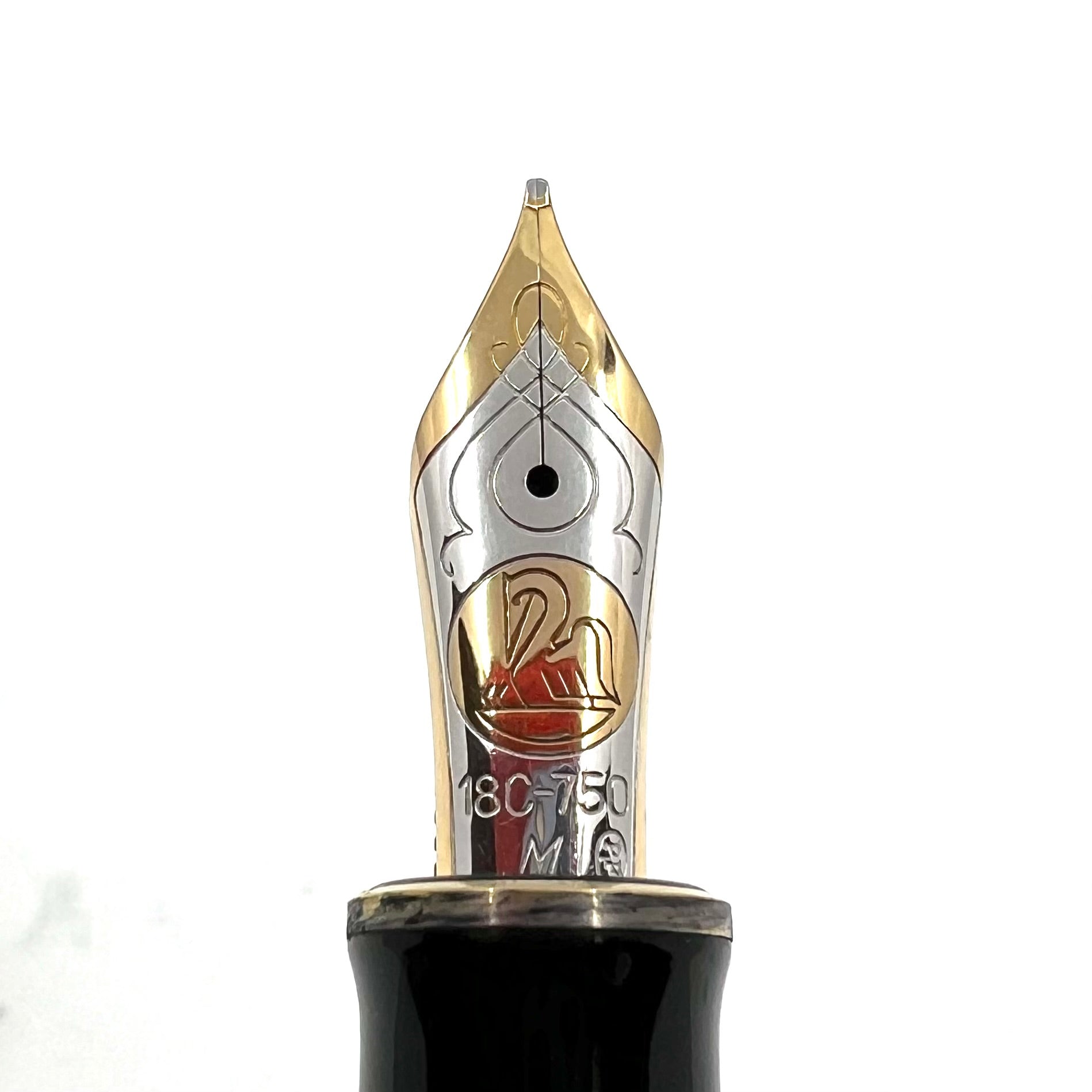 Pelikan M800 Black/Green Striped Fountain Pen – Fountain Pen Hospital