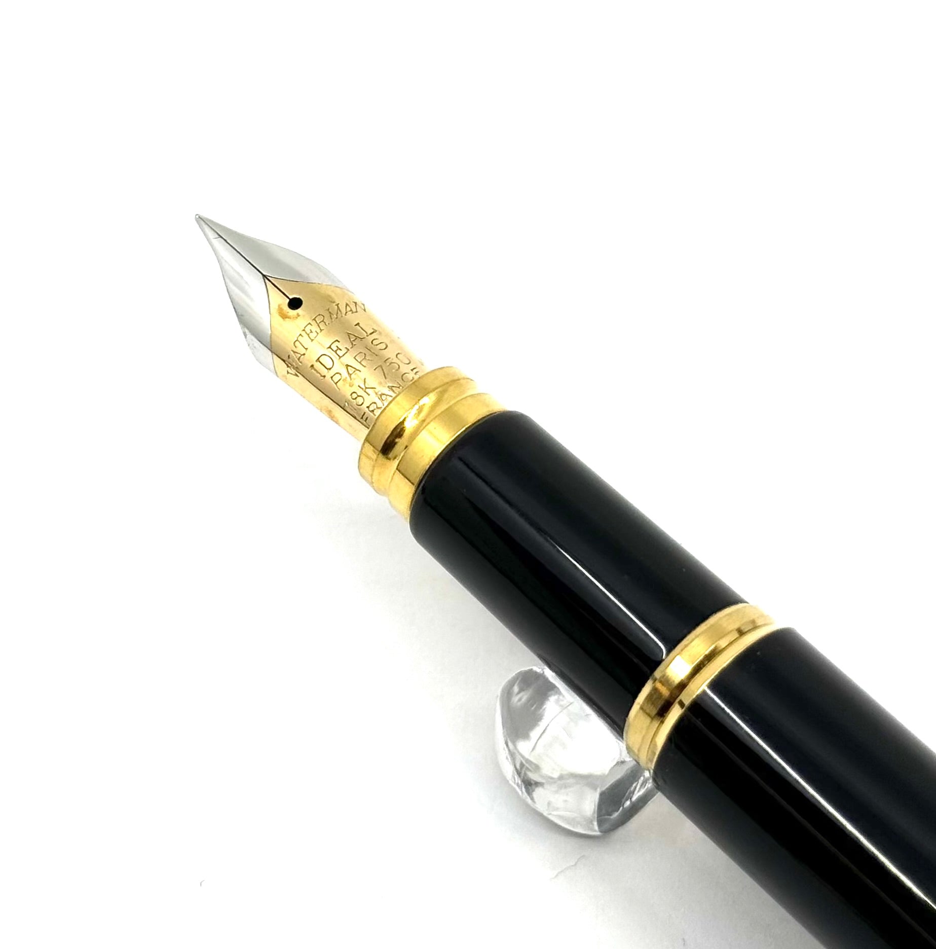 Waterman Man 100 Fountain Pen - Fine 18kt Gold Nib – Fountain Pen