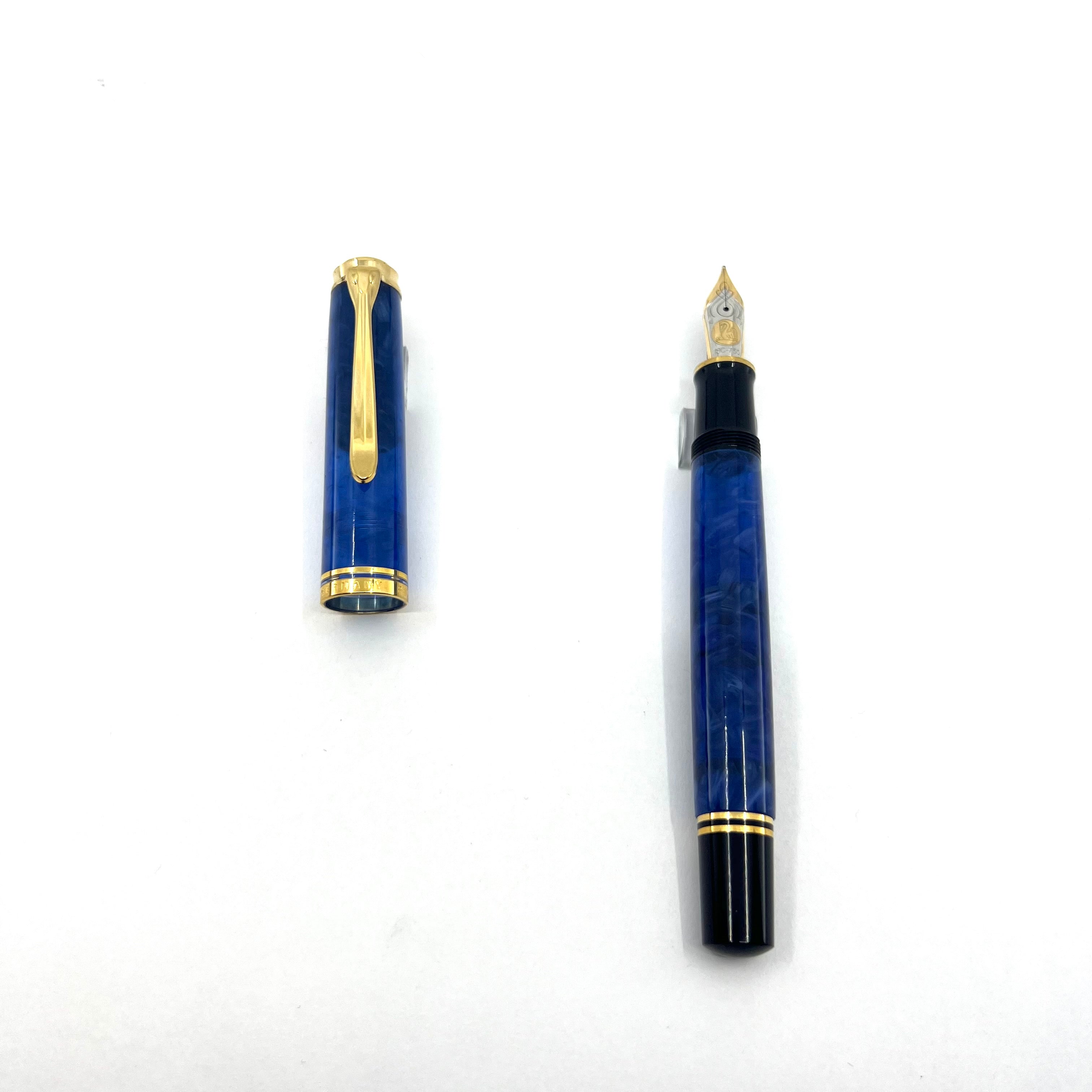 Pelikan M800 Special Edition Blue o' Blue Fountain Pen – Fountain