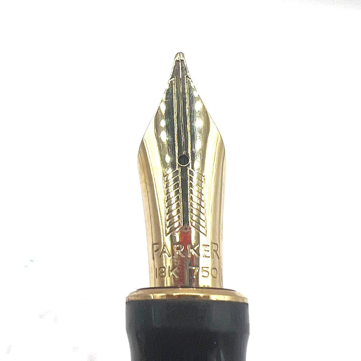 Parker  Duofold Centennial Mandarin Yellow 125th Anniversary Fountain Pen  -  Medium 18kt Gold Nib