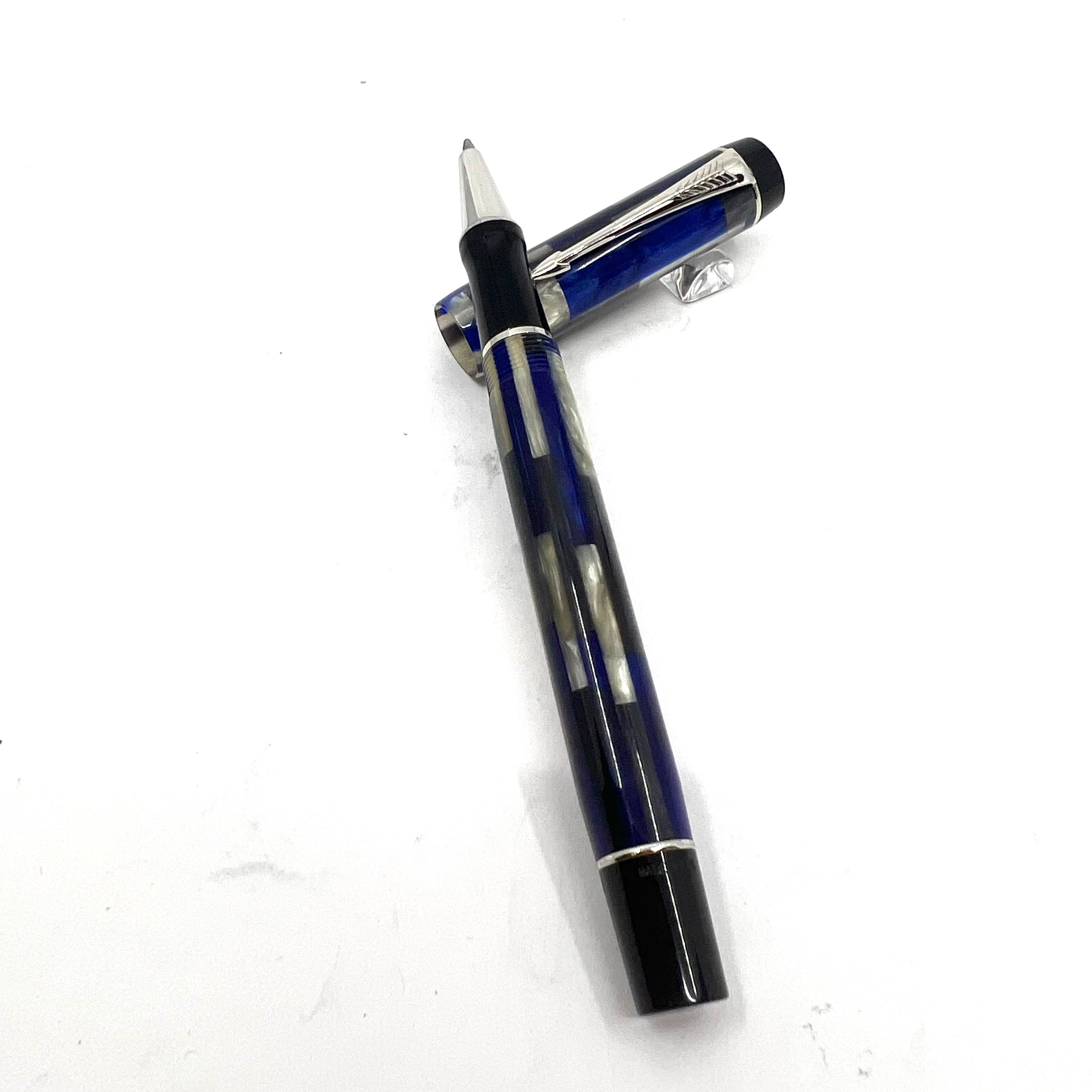 Parker Duofold Blue Mosaic Rollerball – Fountain Pen Hospital