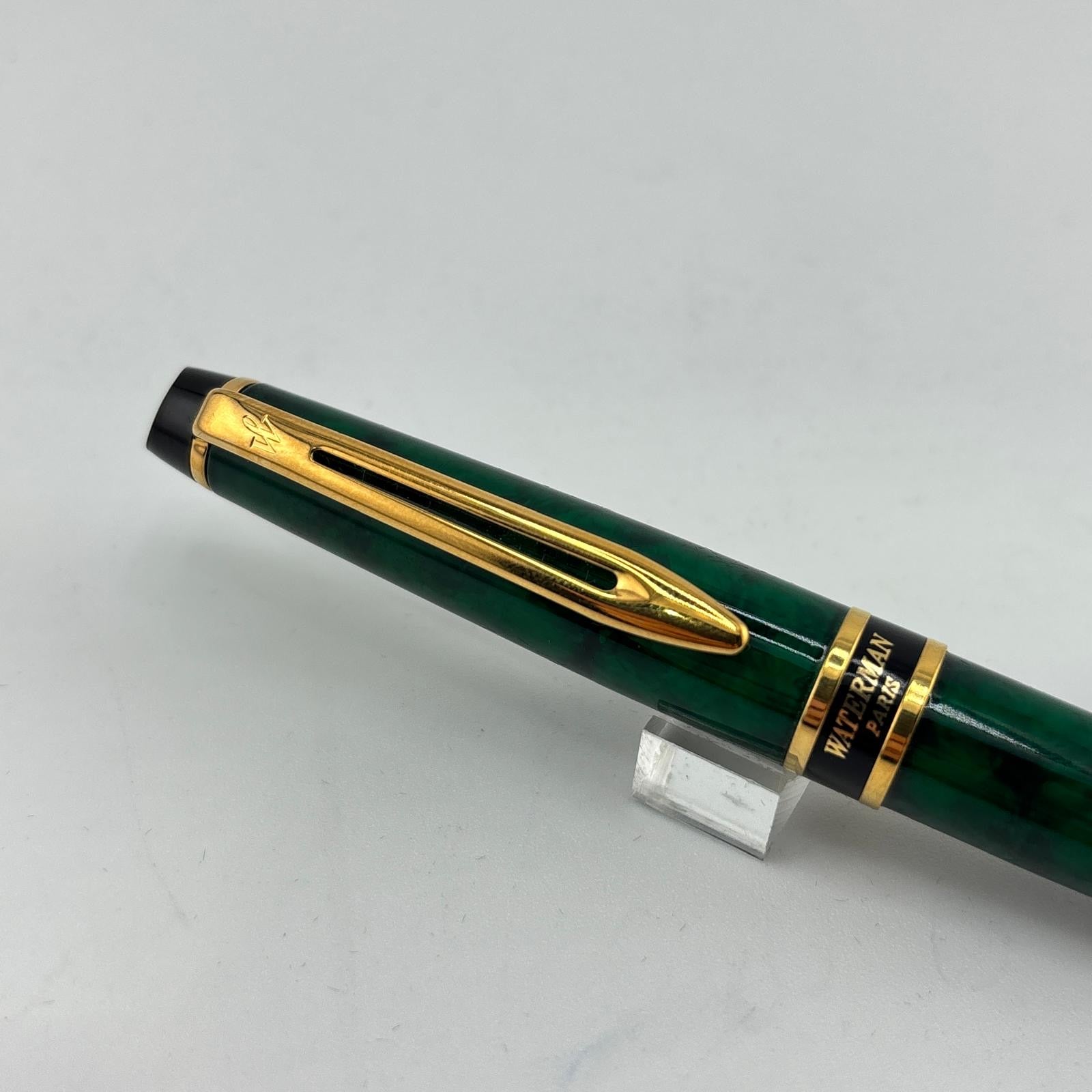 watermanシルバーとグリーンの万年筆 Waterman Expert Green - Mechanical Pencil – Fountain Pen Hospital