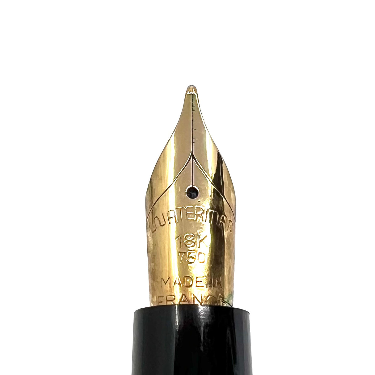 Waterman Facetted Gold-Plated Fountain Pen