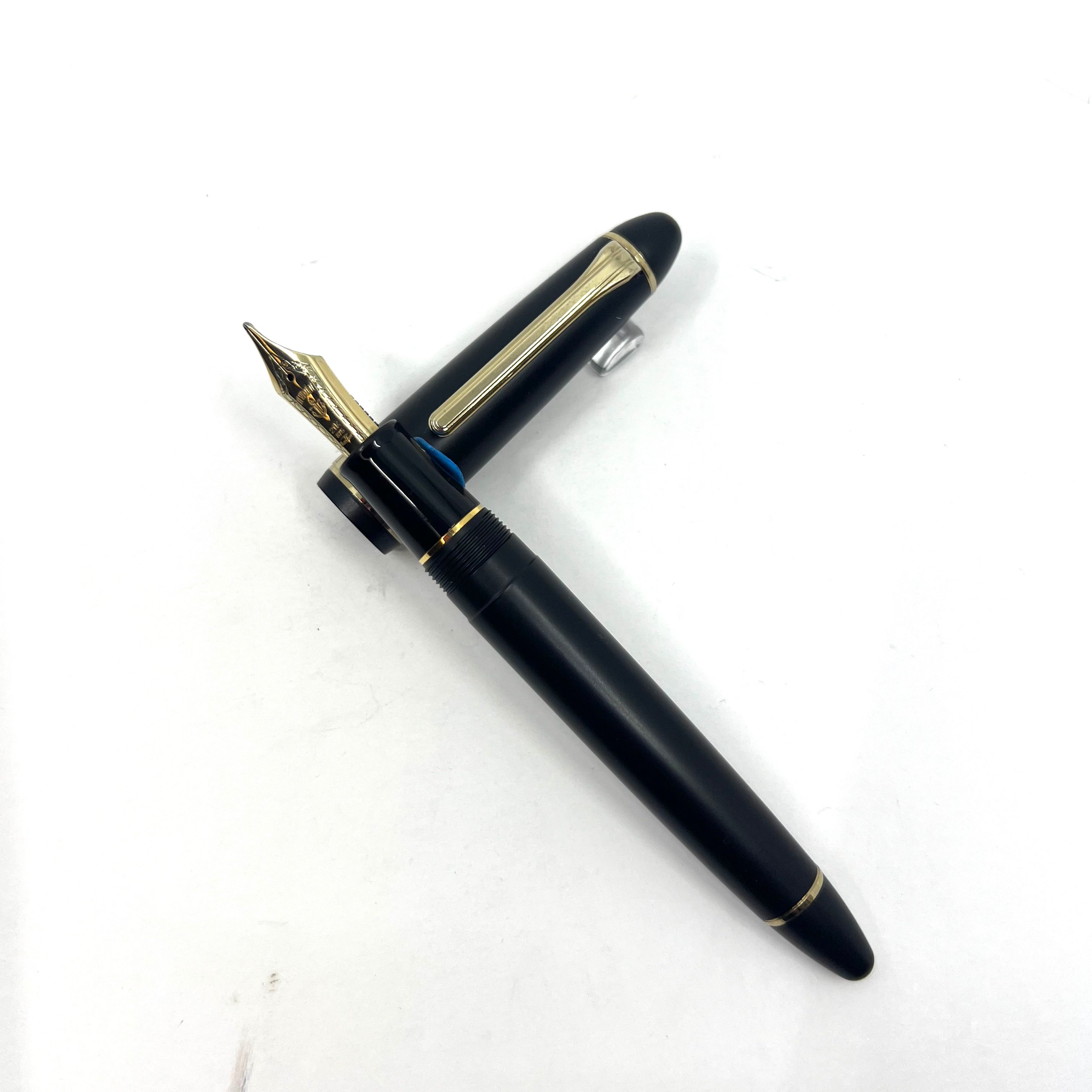 Sailor 1911L Profit Black Matte Fountain Pen - Naginata Jr. Medium