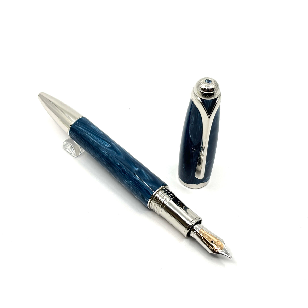 Montegrappa Modigliani Variegated Blue Limited Edition Fountain Pen