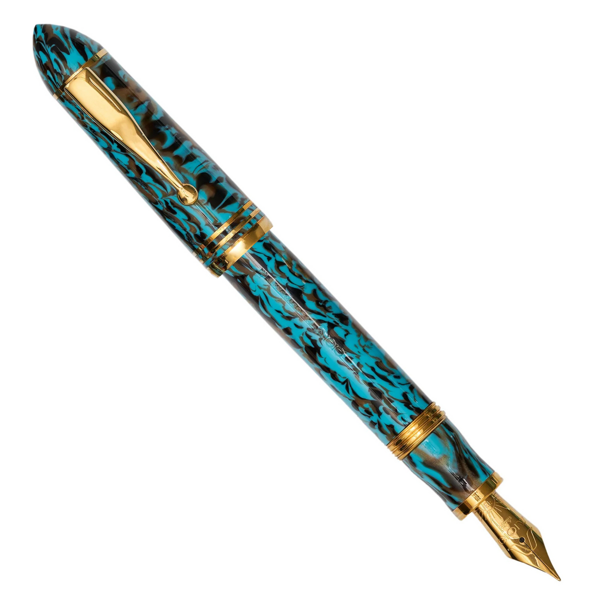 Gioia Capodimonte Kawari with Gold Trim - Fountain Pen