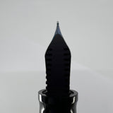 OMAS Doue Facetted Large Paragon Fountain Pen - Sterling Silver Cap - Fine 18kt Gold Nib