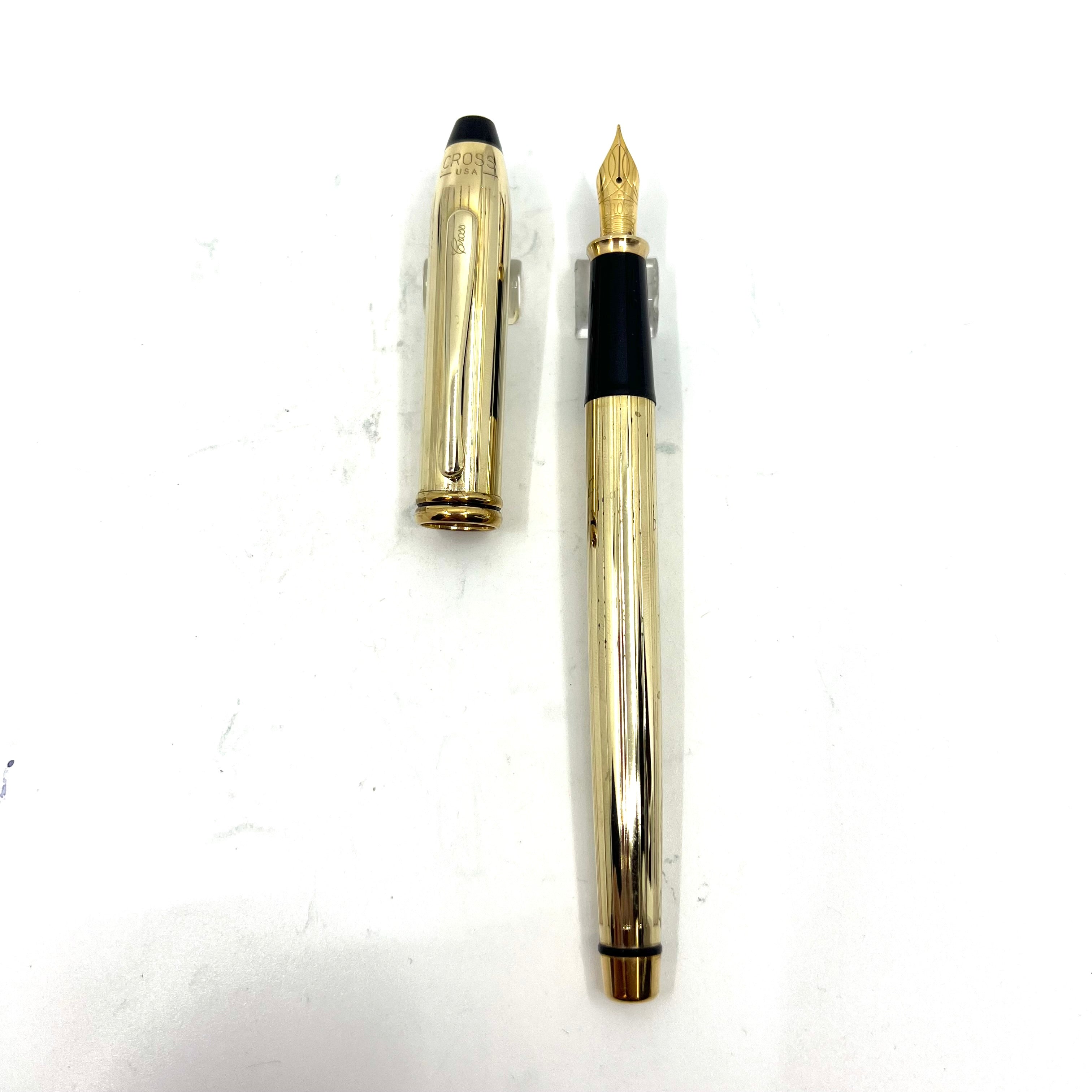 Cross Townsend Gold Plated Fountain Pen – Fountain Pen Hospital